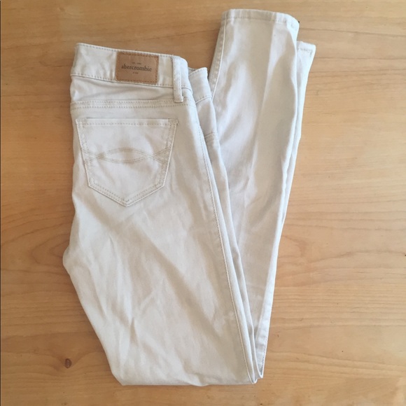 Abercrombie kids gold skinny jeans - Picture 1 of 6